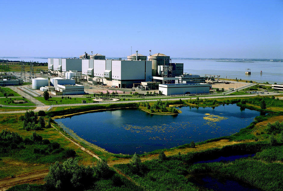Photo du centre EDF du Blayais